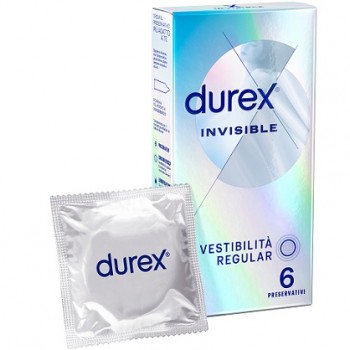 DUREX INVISIBLE da 6 pezzi